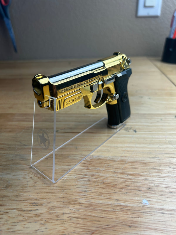 Gold Beretta 1.2 scale